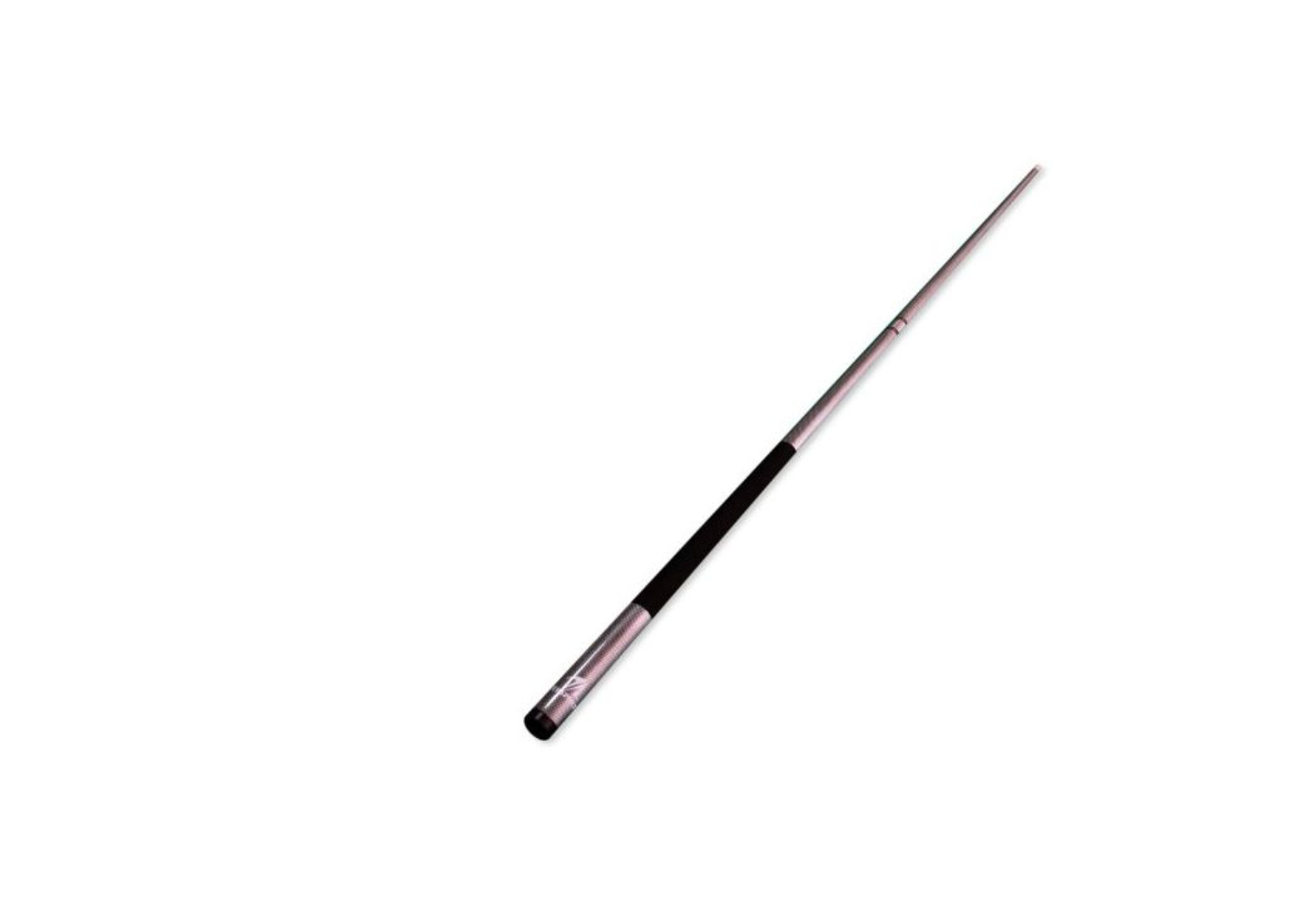 58 In 2-Pc Fiberglass Pool Cue Silver 01033