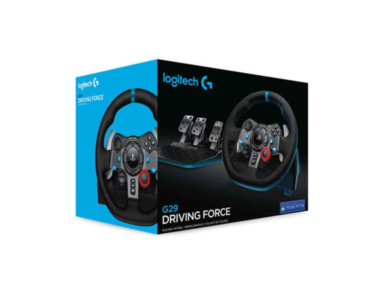 Logitech G G29 Driving Force Racing Wheel for PlayStation 4 and PlayStation 3